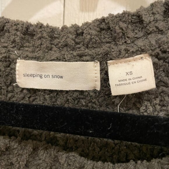 Anthropologie Sleeping on Snow Sweater - XS, Dark Green - Picture 2 of 2